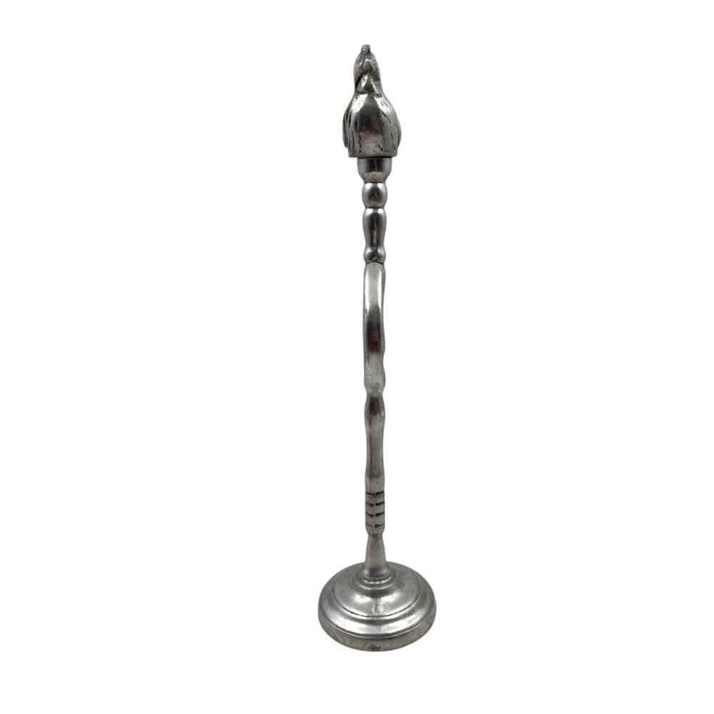 Vintage Aluminum Rooster Holder Stand - Picture 4 of 8